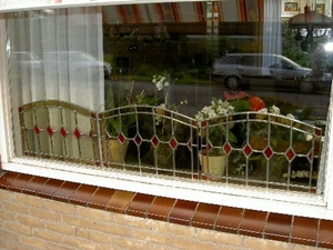 zonwering binnen, plantenscherm, www.scherven.nl