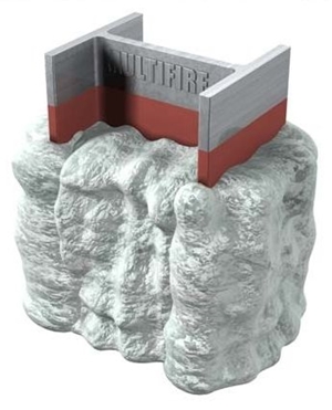 brandweerstand, coating op staal tijdens de brand, www.multifire.nl