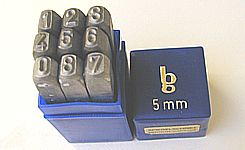 hamer, stempelhamer, slagstempels stempelcijfers 0 t/m. 9, www.baumann.nl