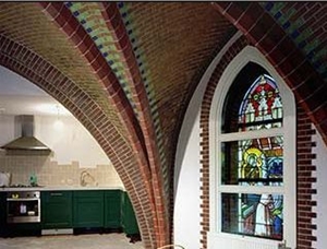 renovatie, kerk wordt appartementencomplex; appartementen in voormalige elbakerk in haarlem, www.regiobouw.nl